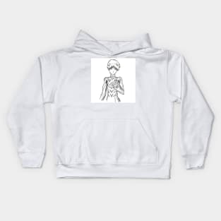 shinji ikari eva 001 Kids Hoodie